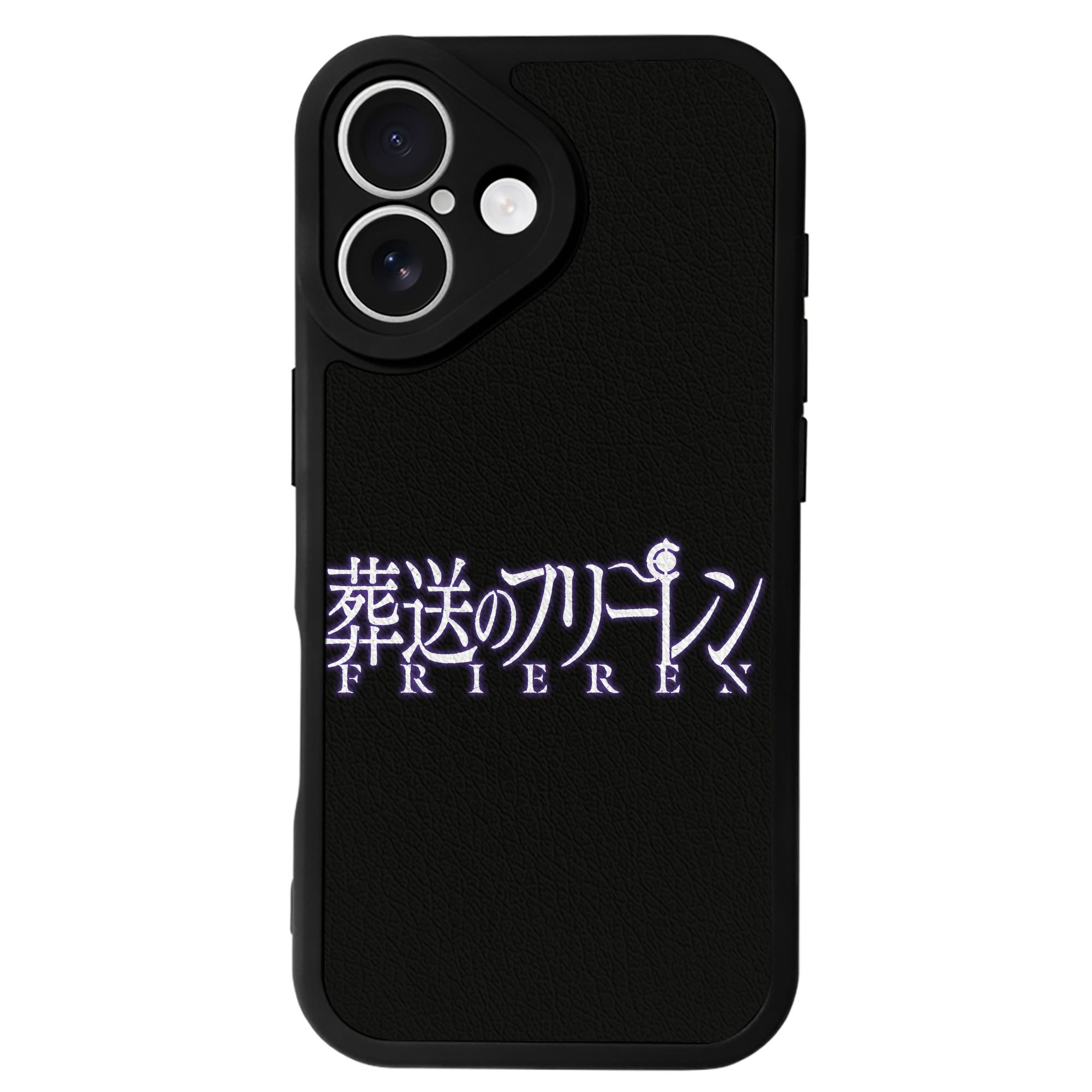 （画像用） 葬送のフリーレン Frieren 【iPhone 16シリーズ対応】シリコンスマホケース（レザー調） 材質：シリコン